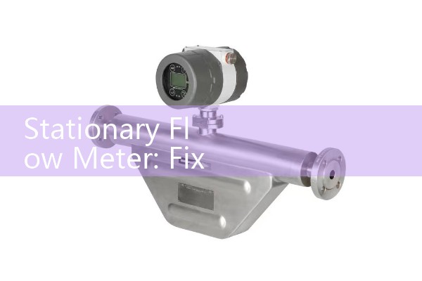 Stationary Flow Meter: Fixed Permanent Pipe Transducers for Factory Lines
